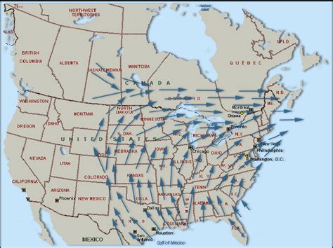 windy north america map.